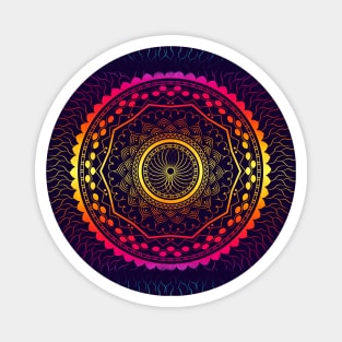 Rich Mandala Magnet